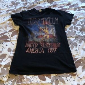 Vintage style Led Zeppelin 1977 USA